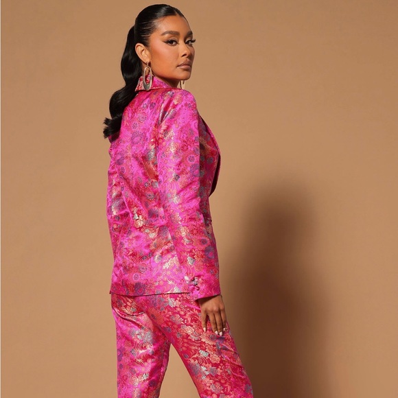 Pretty In Pink Blazer Set - Picture 2 of 2